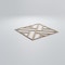 Ekena Millwork Large Killeen Decorative Fretwork Wood Wall Panels, Hickory, 23 3/8"W x 23 3/8"H x 3/8"T WALW24X24X0375KLNHI - alternate 5